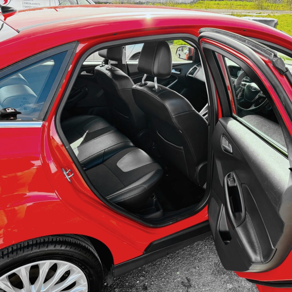 Door trim wipe-down and inside and outside window clean as part of Mini Plus valet at AG Valeting & Deatiling in Kilcornan, Co. Limerick for Adare, Askeaton, Foynes and Newcastle West motors.