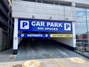 Car Valet Hero Newbridge, Imperial Auto Valeting, car park entrance