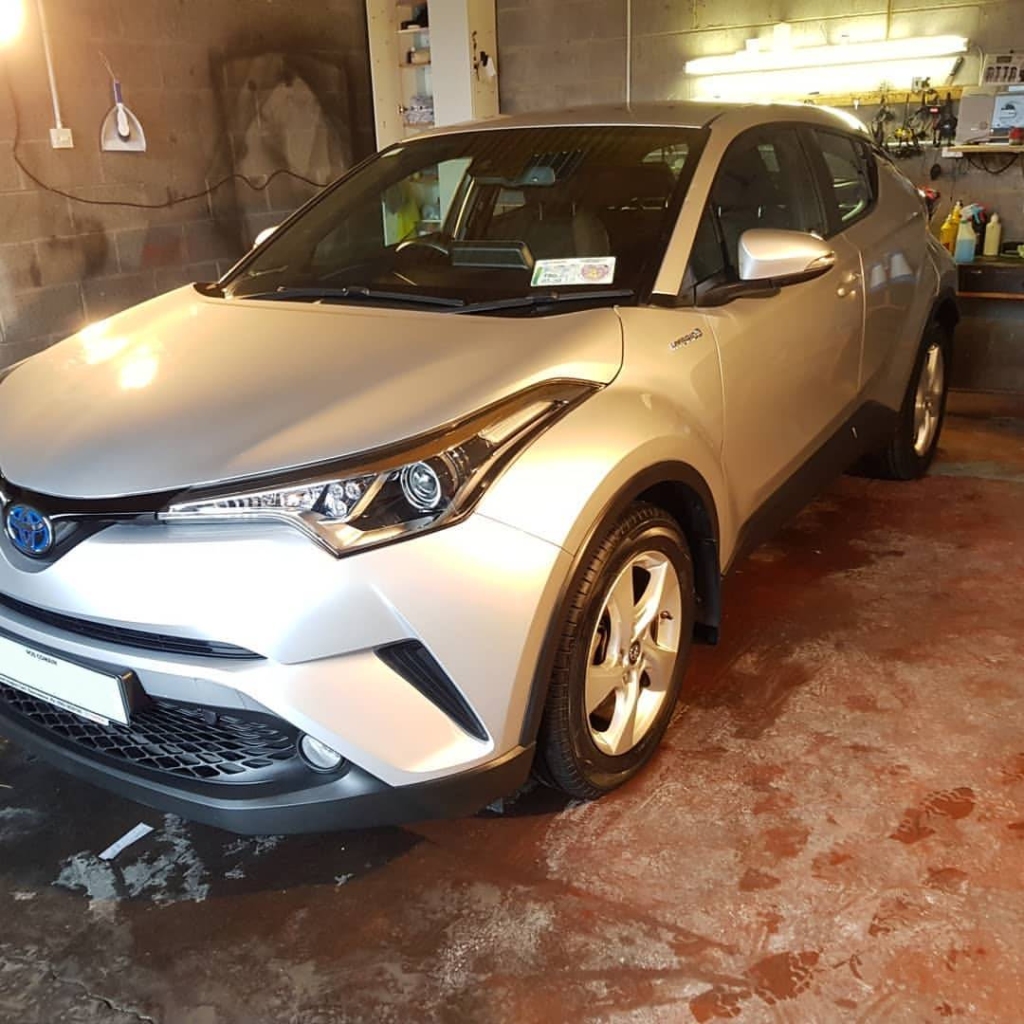 Flawless car paintwork after a professional restoration at Car Valet Hero in Roscommon, ready for a ceramic coating.