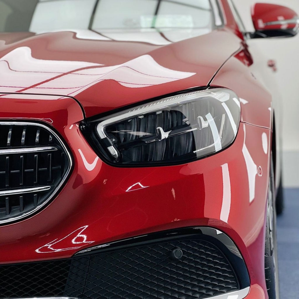 New car paint preservation in Longford, skipping dealership wax for a superior 9H ceramic shield.