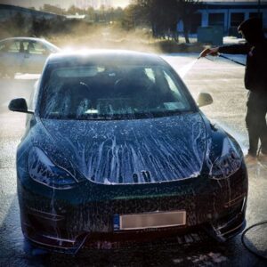 Car outside safe wash at Car Valet Hero Longford (Mastertech Bus. Park), Midland Detail & MotorWorks (1)