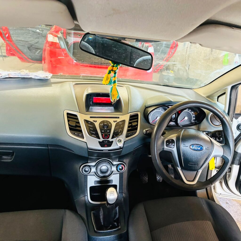 Fully detailed dressed dashboard, clean center console and sanitised air vents after a Full Valet at AG Valeting & Detailing, Kilcornan in North Limerick.