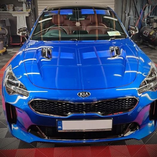 1-day car exterior detail, performed on a blue car at Car Valet Hero Dunshaughlin, GK Valeting & Detailing, Growtown, Dunshaughlin, Co. Meath, near Dublin