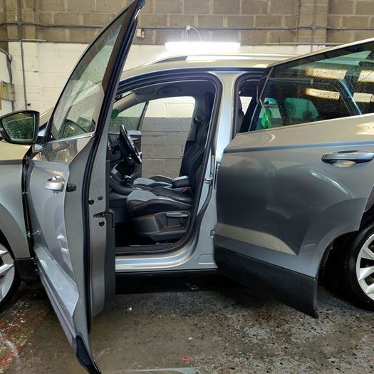 Silver car getting a luxury, Deluxe full valet at Car Valet Hero Mullingar, Mullingar Valeting Centre, Westmeath