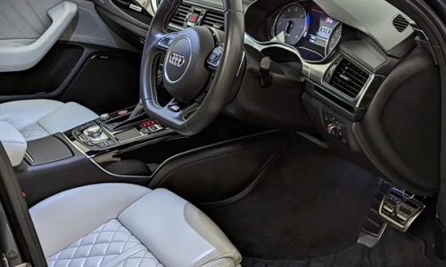 Car interior deep cleaning seats and carpets in Drogheda as part of Bronze Car Detailing package