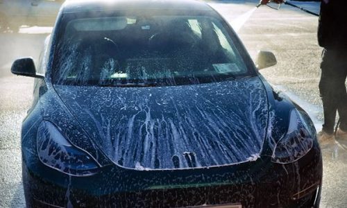 Car outside safe wash at Car Valet Hero Longford (Mastertech Bus. Park), Midland Detail & MotorWorks (1)