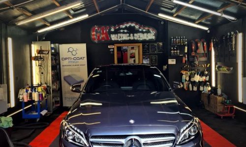 9H ceramic coating applied by Car Valet Hero Dunshaughlin (GK Valeting & Detailing) in a detailing workshop for long-term paint protection againt environmental damage.
