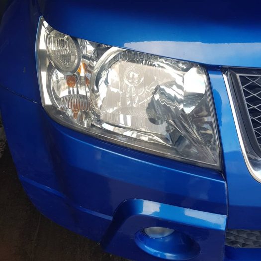 A crystal-clear headlight finish, fully restored at an affordable price and ready for the NCT at Car Valet Hero.