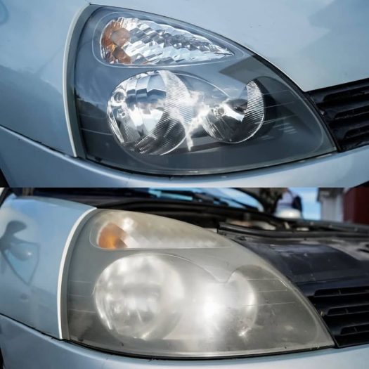 Headlight restoration at Car Valet Hero Longford (Mastertech Bus. Park), Midland Detail & MotorWorks