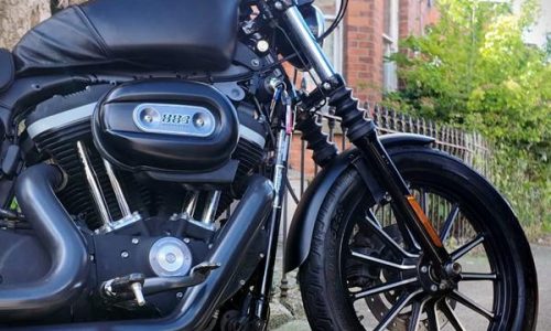 Full paint correction paired with professional ceramic coating by Auto Refined (Car Valet Hero Dublin & Louth) on a finished motorbike in Dublin City, Dunshaughlin, Dundalk and Drogheda.