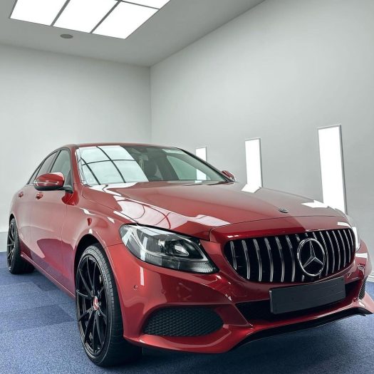 Professional 9H ceramic coating application on a new vehicle at Car Valet Hero Longford (Market Square), DML Detailing Studio, outperforming dealership sealants.