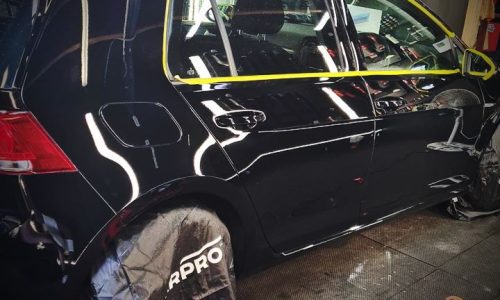 Sensational paint correction gloss of a black car at Car Valet Hero Dunshaughlin (GK Valeting & Detailing). Process of restoring the mirror finish of Dunshaughlin, Navan, Ashbourne, Meath & North Dublin cars.