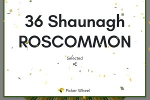 Winner of draw 1 for €100 gift voucher - numbers 1 to 100